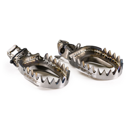 FACTORY FOOTPEGS TITANIUM KTM/HUSQ/GAS