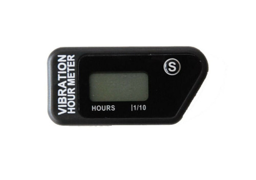 HOUR METER WIRELESS BLACK