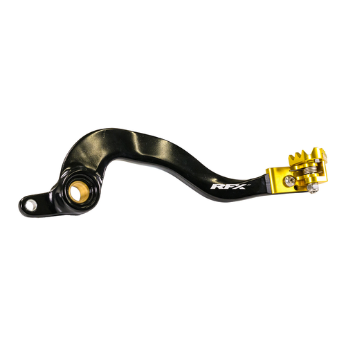 REAR BRAKE PEDAL YELLOW FOLDING-TIP SUZ