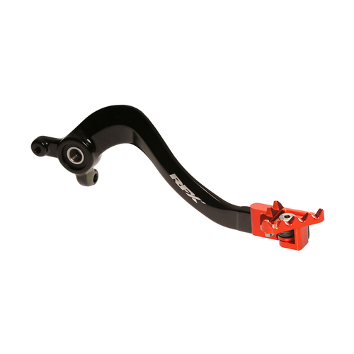 REAR BRAKE PEDAL ORANGE FOLDING-TIP KTM
