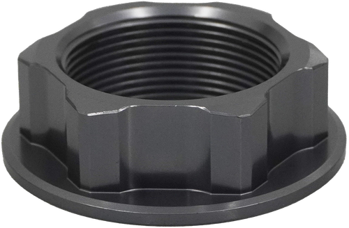 STEERING STEM NUT GREY HON/YAM/SUZ