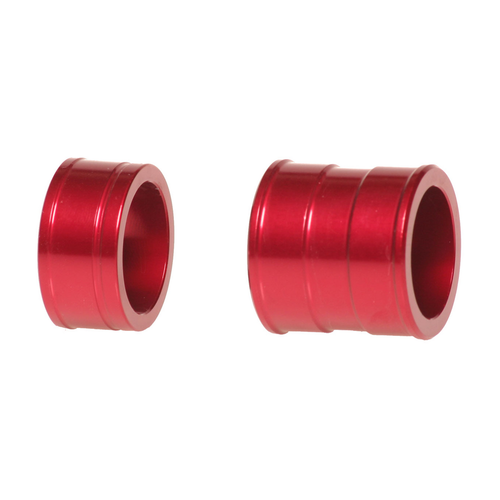 FRONT WHEEL SPACERS RED HON