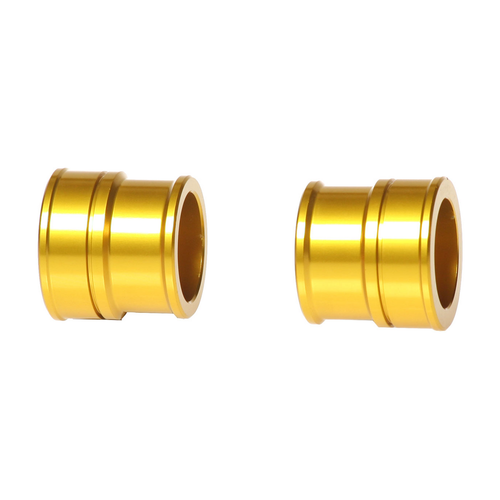 FRONT WHEEL SPACERS YELLOW SUZ