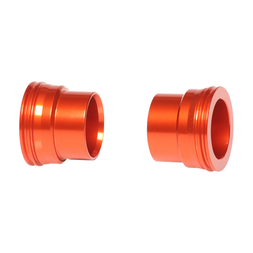FRONT WHEEL SPACERS ORANGE KTM
