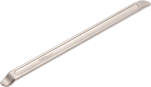 DUAL SPOON TIRE LEVER SILVER UNIVERSAL 11 INCH LONG