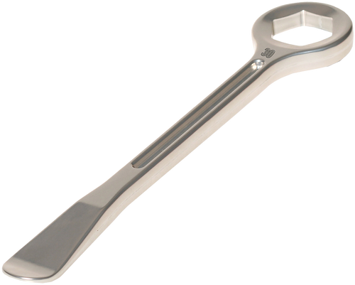SPOON & SPANNER TIRE LEVER ALUMINUM 30MM SPANNER