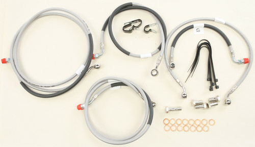 2 LINE FRONT BRAKE LINE KIT