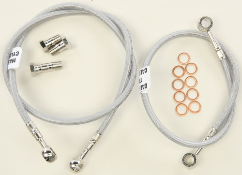 2 LINE FRONT BRAKE LINE KIT