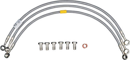 2 LINE FRONT BRAKELINE KIT