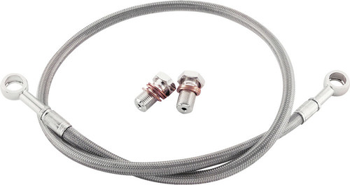 BRAKE LINE REAR SILVER HON
