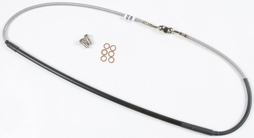 STEEL BRAKE LINE FRONT HON