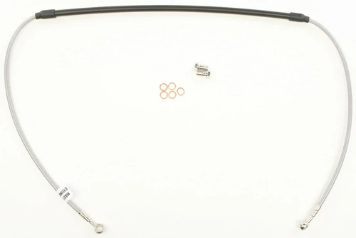 STEEL BRAKE LINE FRONT SUZ