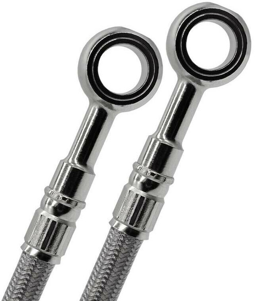 STEEL BRAKE LINE REAR YAM