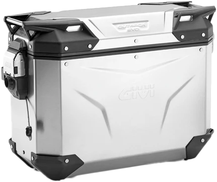 OUTBACK EVO SMART CASE 37L LEFT ONLY SILVER