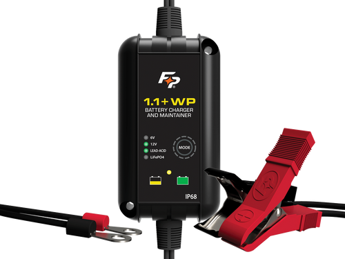 BATTERY CHARGER IP68 WATERPROOF 6V/12V 1.1A