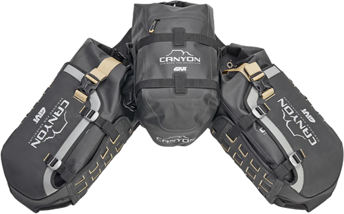 CANYON ADV MODULAR BASE W/BAGS TWO 16L EA ONE 12L