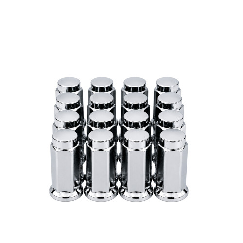 10MMX1.25 FLAT LUG NUTS 14MM HEAD 16/PK