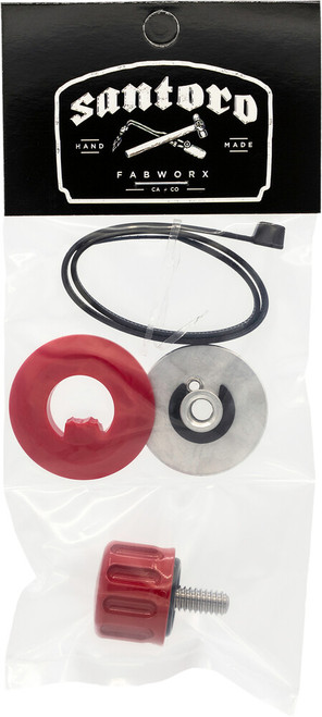 SEAT SCREW ST RED