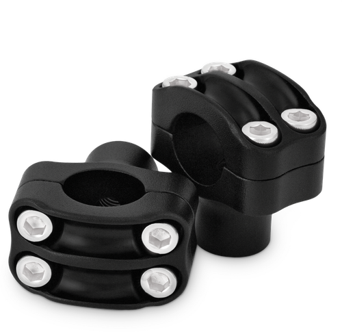 REAPER 1-1/2" RISERS 1" BAR SET - TEXTURE BLACK