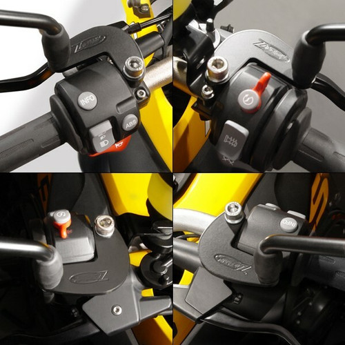 MIRROR EXTENDERS BLACK PAIR BMW