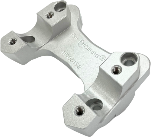 HANDLEBAR RISERS TOUR SILVER BMW
