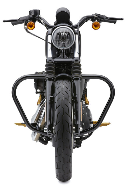 FREWAY BARS VBEND 1.25" BLACK SPORTSTER 04-22