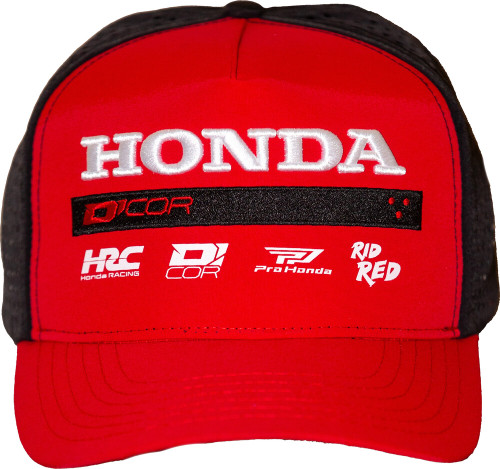 HONDA FACTORY2 SNAP-BACK RED