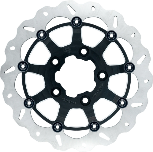ROTOR 13" FLOATING WAVE RADIAL FR BLACK