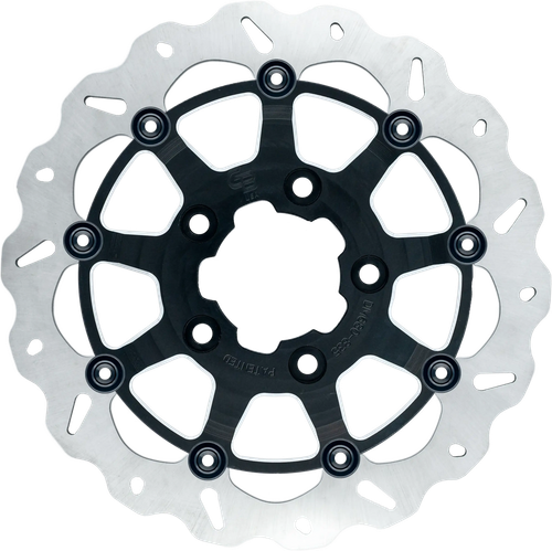 ROTOR 13" FLOATING WAVE RADIAL FR BLACK