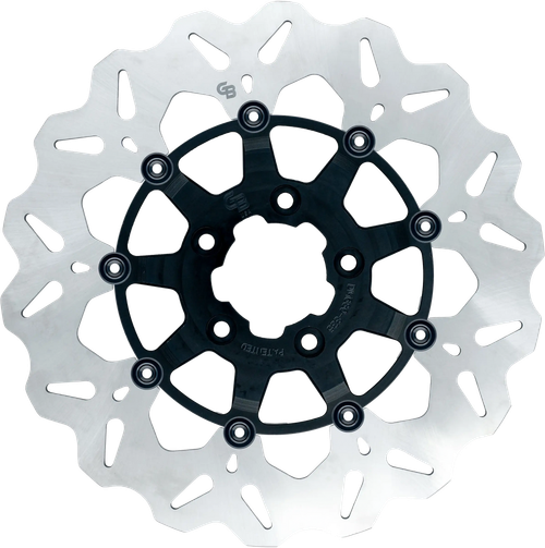 ROTOR 12.5" FLOATING WAVE FR BLACK