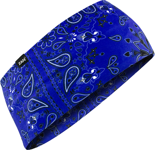 SPORTFLEX HEADBAND UPF50+ NAVY PAISLEY