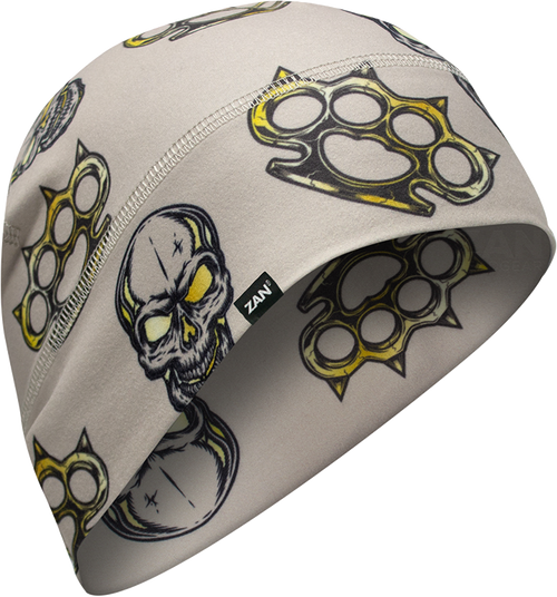 SPORTFLEX UPF50+ LINER/BEANIE GREIGE SPIKED BRASS KNUCKLS