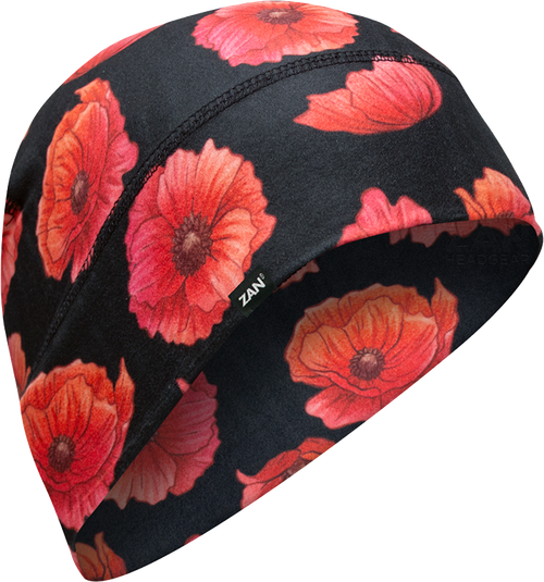 SPORTFLEX UPF50+ LINER/BEANIE POPPIES
