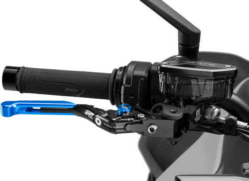 BRAKE LEVER 4.0 FOLD/EXTEND BLUE
