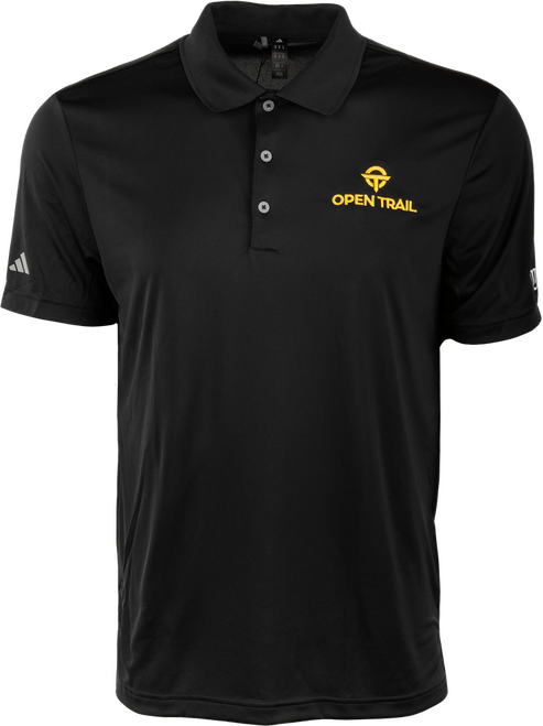 OPEN TRAIL POLO BLACK/YELLOW MD