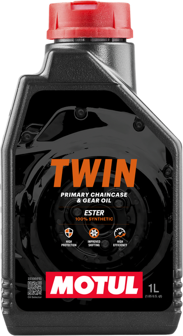 TWIN GEAR OIL100% SYN 75W90 1QT 12/CASE