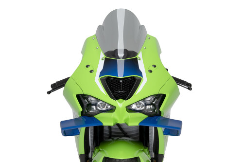 WINDSCREEN Z-RACING SMOKE KAW