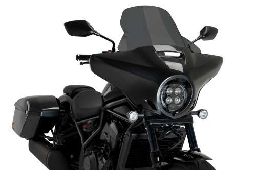 WINDSCREEN TOURING HIGH-ROAD DARK SMOKE HON