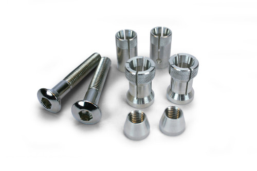 BAR END HARDWARE ALUMINUM