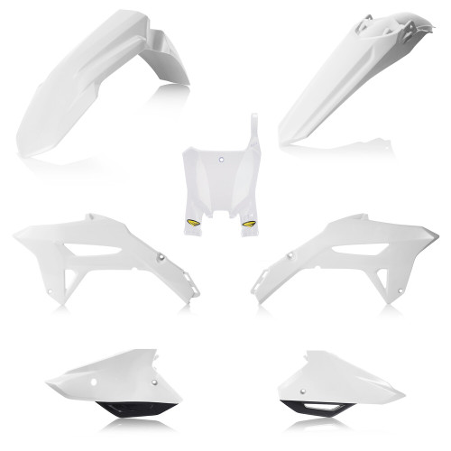 5 PIECE BODY KIT WHITE/BLACK