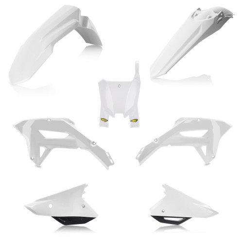 5 PIECE BODY KIT WHITE/BLACK