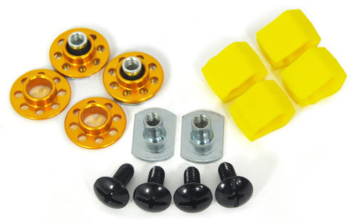 REPLACEMENT HARDWARE REBOUND BLACK/SILVER