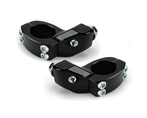 1-1/8" BAR DIAMETER CRM MOUNTS BLACK
