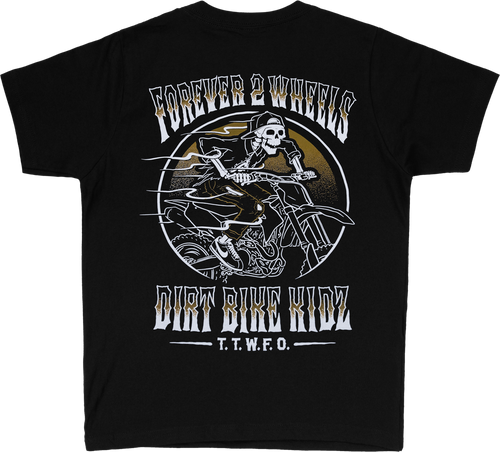 GHOST RIDER YOUTH TEE BLACK YL