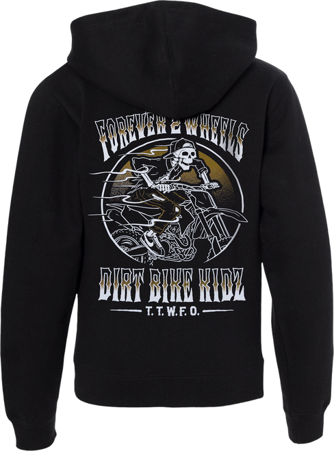 GHOST RIDER YOUTH HOODIE BLACK YM
