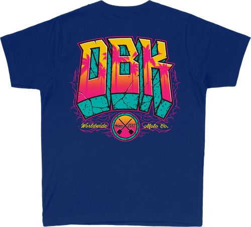 BLOCK X BLOCK YOUTH TEE ROYAL YL