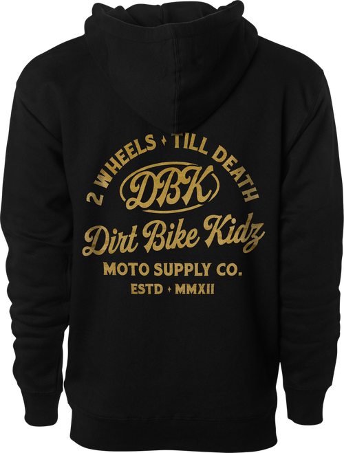 GOLD NUGGET HOODIE BLACK SM