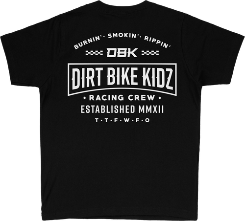 SPEED & STYLE YOUTH TEE BLACK YL