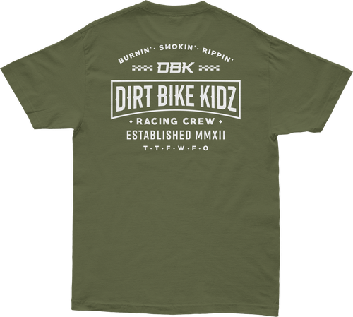 SPEED & STYLE TEE MILITARY GREEN SM