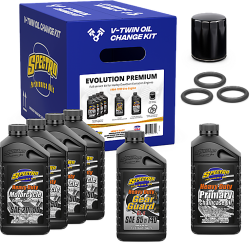 V-TWIN FULL OIL SERVICE KIT EVO PREMIUM